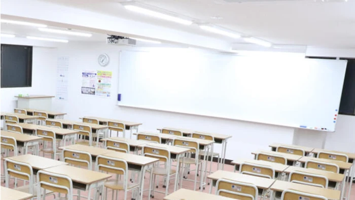ゆとりあるキレイな教室で集中力アップ！