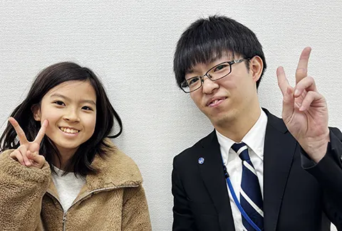 定期テスト100点獲得した生徒01