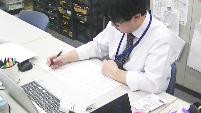 生徒のために入念な授業準備を怠りません！