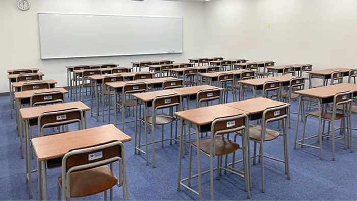 毎日清掃しているきれいな教室です。