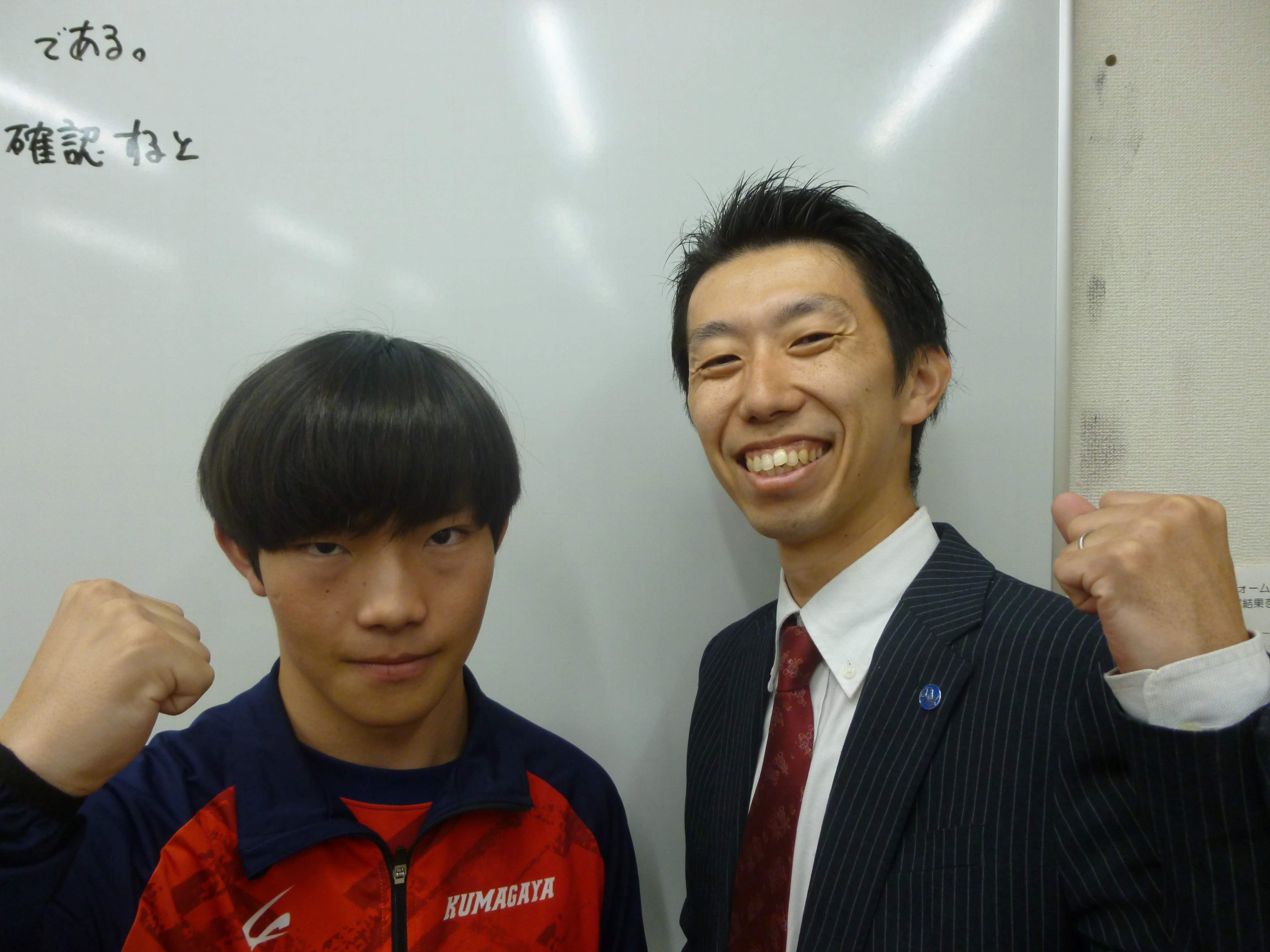 定期テスト100点獲得した生徒01