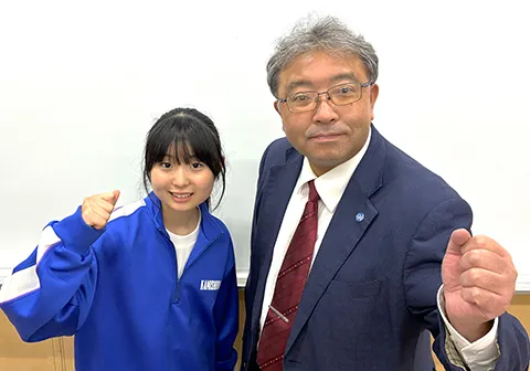 定期テスト100点獲得した生徒01