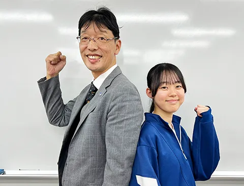 定期テスト100点獲得した生徒01