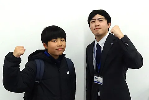 定期テスト100点獲得した生徒01