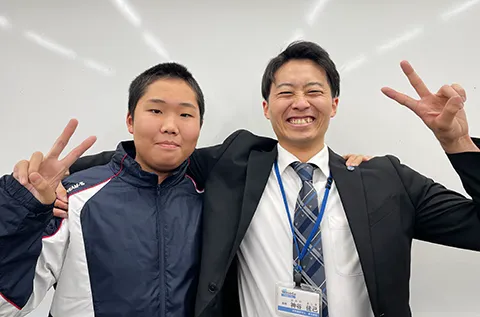 定期テスト100点獲得した生徒01