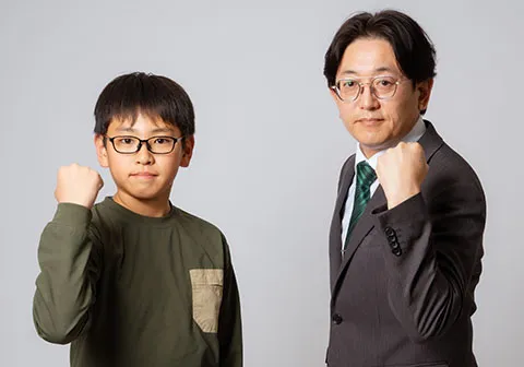 定期テスト100点獲得した生徒01