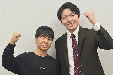 定期テスト100点獲得した生徒01