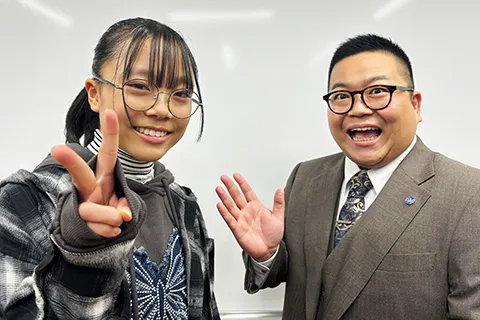 定期テスト100点獲得した生徒01