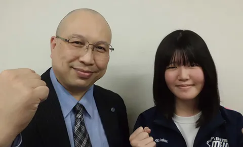 定期テスト100点獲得した生徒01