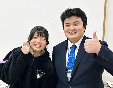 定期テスト100点獲得した生徒01