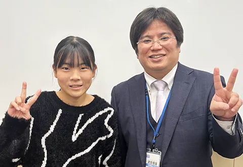 定期テスト100点獲得した生徒01