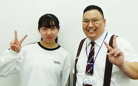 定期テスト100点獲得した生徒01