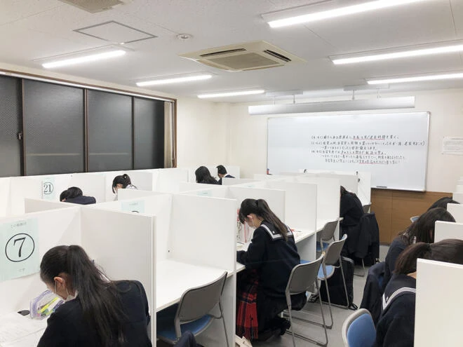 個別ブースの自習室！