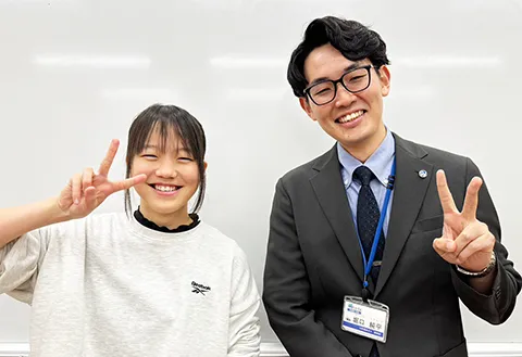 定期テスト100点獲得した生徒01