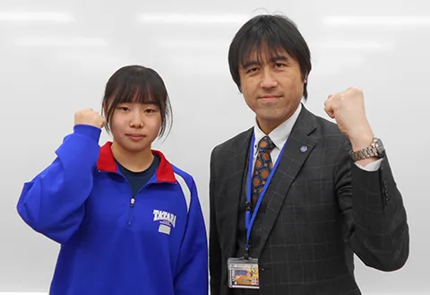 定期テスト100点獲得した生徒01