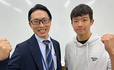 定期テスト100点獲得した生徒01